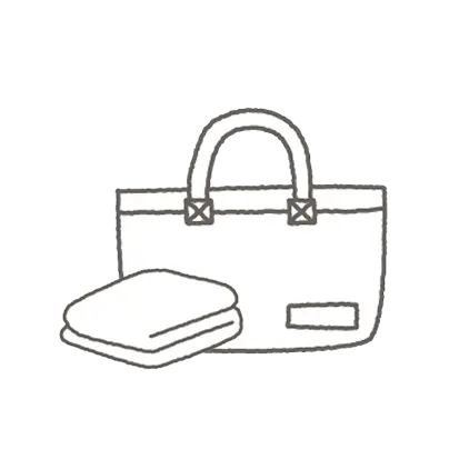 荷物を少なくのイメージ画像